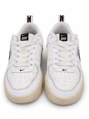 Nike Air Force 1 LV8 Utility Overbranding White Black 5Y Women’s 6.5